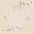 Load image into Gallery viewer, Birinit Petit Tulip embroidered blouse (3-6Y)
