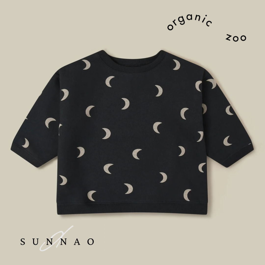 <Organic zoo>Charcoal Midnight Sweatshirt（6M-5Y）