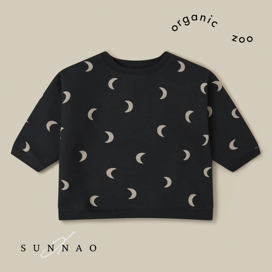 Organic zoo - Charcoal Midnight Sweatshirt (6M-5Y)