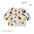 Load image into Gallery viewer, Organic zoo - Charcoal Midnight Sweatshirt (6M-5Y)
