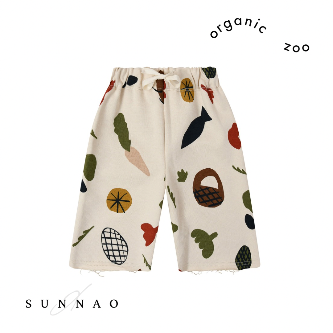 <Organic zoo>Farmers Market Wide Leg Pants（6M-4Y）