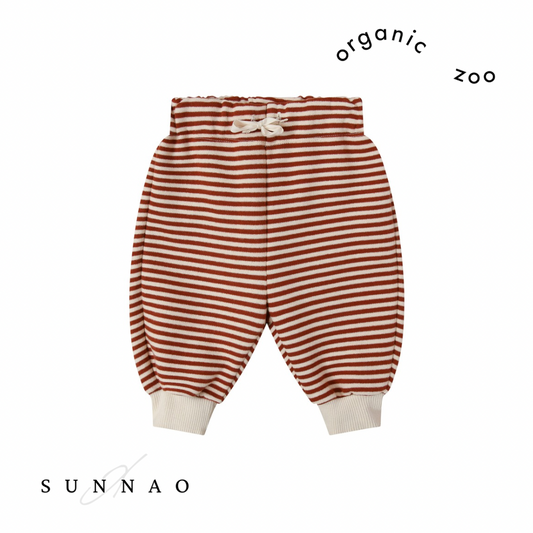 <Organic zoo>Paprika Stripes Sweatpant（6M-4Y）