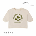 Gallery viewerに画像を読み込む, <Organic zoo>Market Logo Sweatshirt （6M-5Y）
