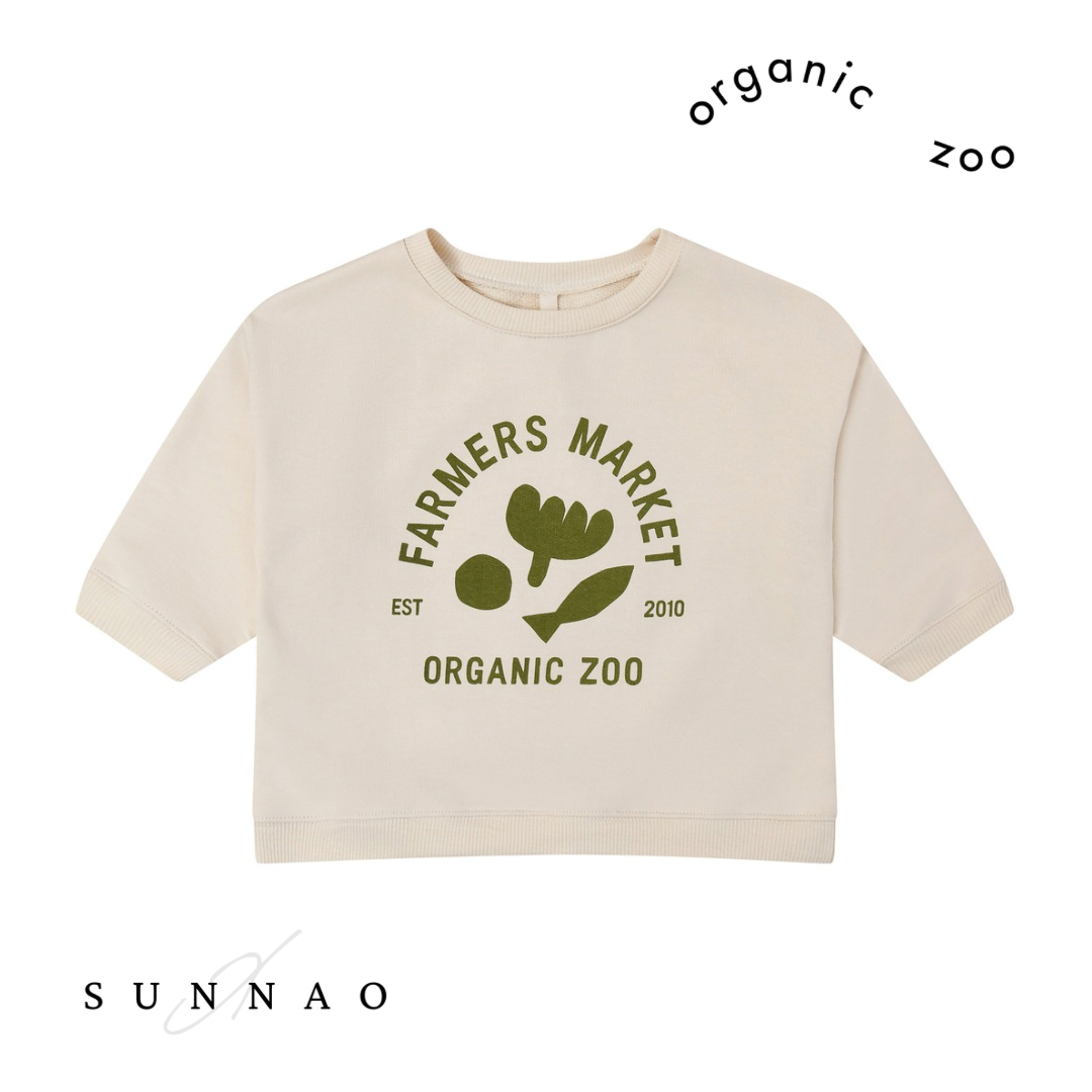 <Organic zoo>Market Logo Sweatshirt （6M-5Y）