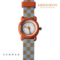 Gallery viewerに画像を読み込む, <GRECH&CO.> WATCHES - CHECKS LAGUNA + WHEAT
