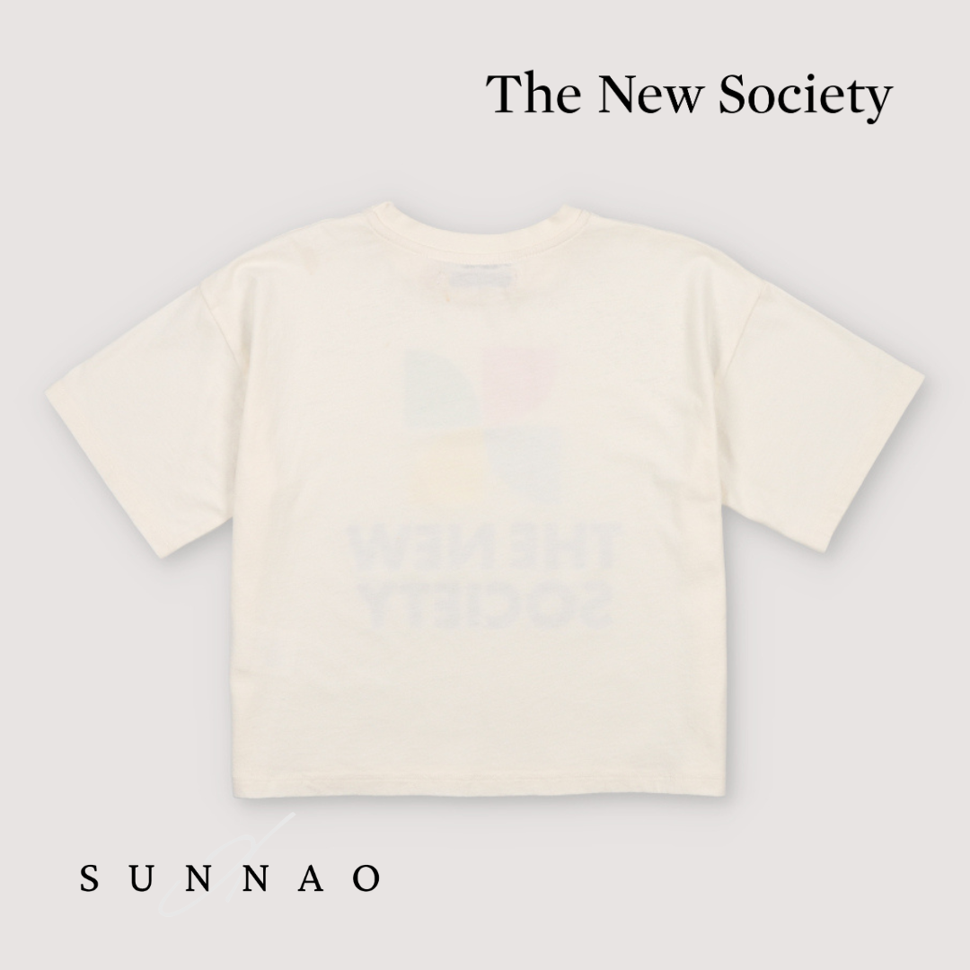 <The New Society>Mykonos T-shirt Coconut（2-8Y）