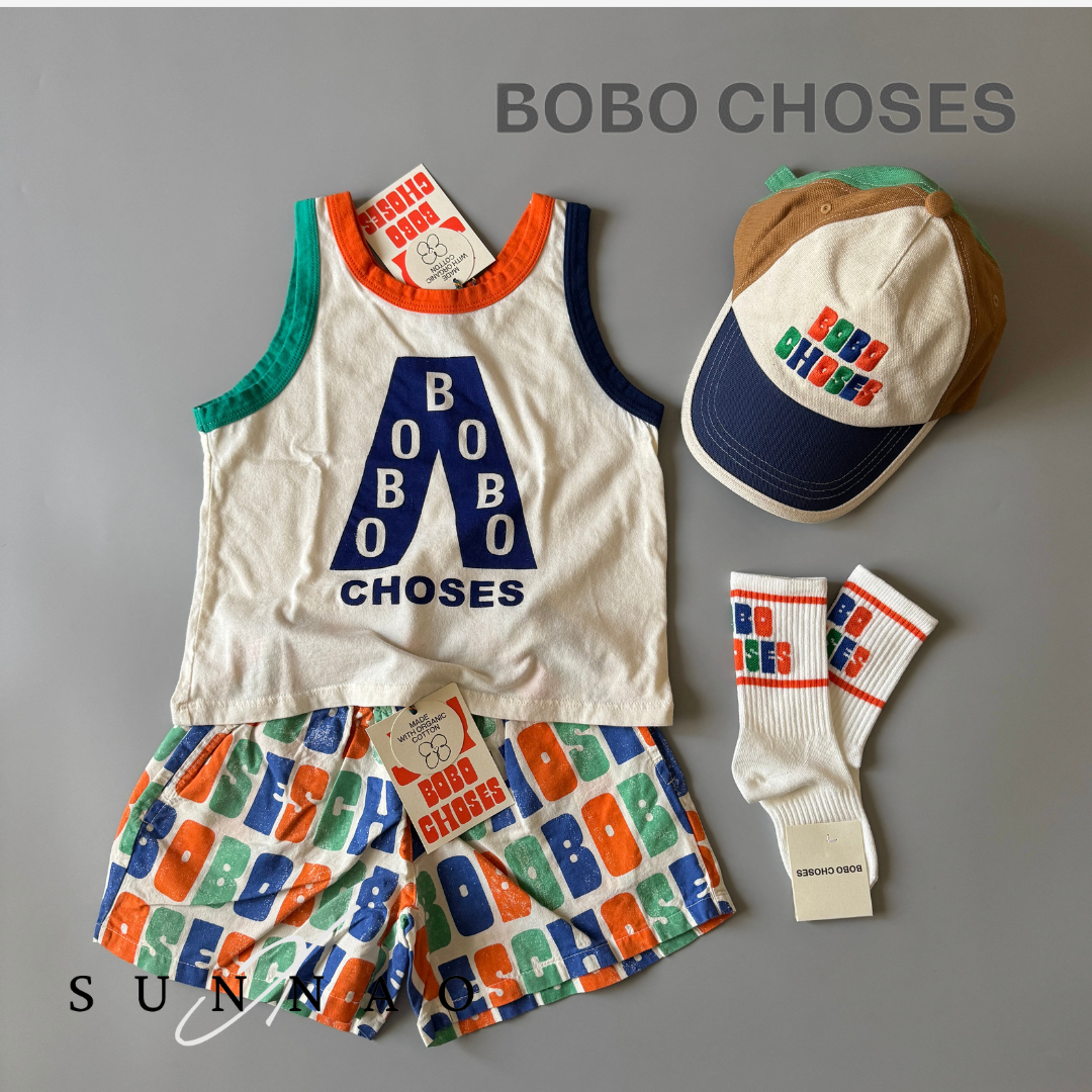 <BOBO CHOSES> Multicolor Bobo Choses woven shorts （2-7Y）