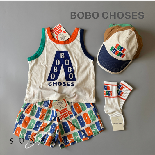 <BOBO CHOSES> Podium Bobo Choses tank top （2-7Y）