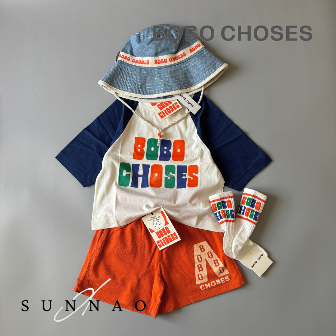 <BOBO CHOSES> Podium Bobo Choses bermuda shorts（2-7Y）