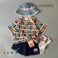 Gallery viewerに画像を読み込む, <BOBO CHOSES> Multicolor Bobo Choses all over T-shirt （2-7Y）
