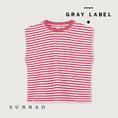 Gallery viewerに画像を読み込む, <GRAY LABEL>Muscle Tee -  Cherry/Cream（1-8Y）
