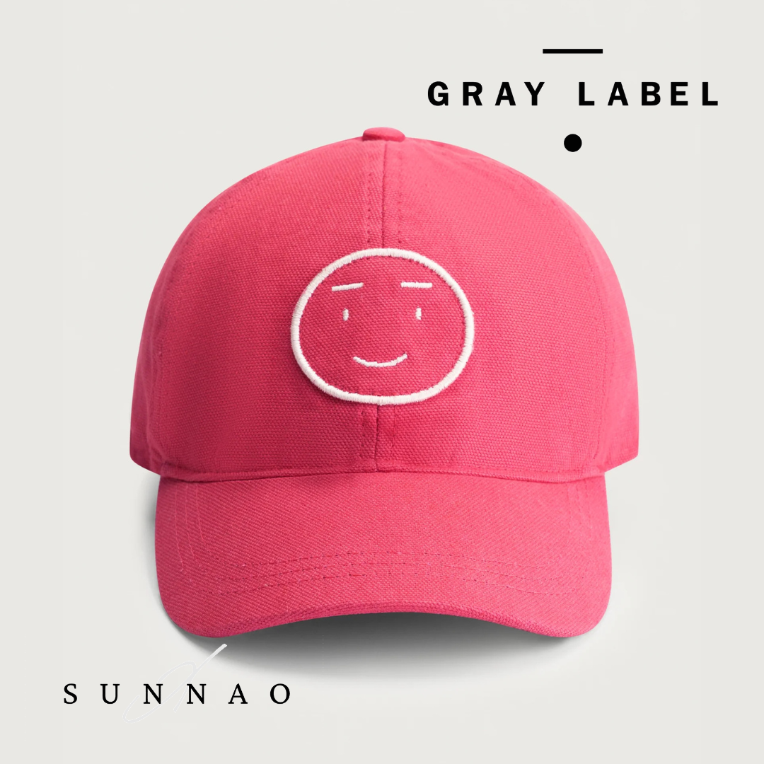 <GRAY LABEL>BASEBALL CAP - Cherry（One Size）