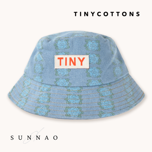 <TINYCOTTONS> Blue Flowers Bucket Hat
