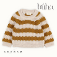 갤러리 뷰어로 이미지로드, <Buho> STRIPES JUMPER - OCRE
