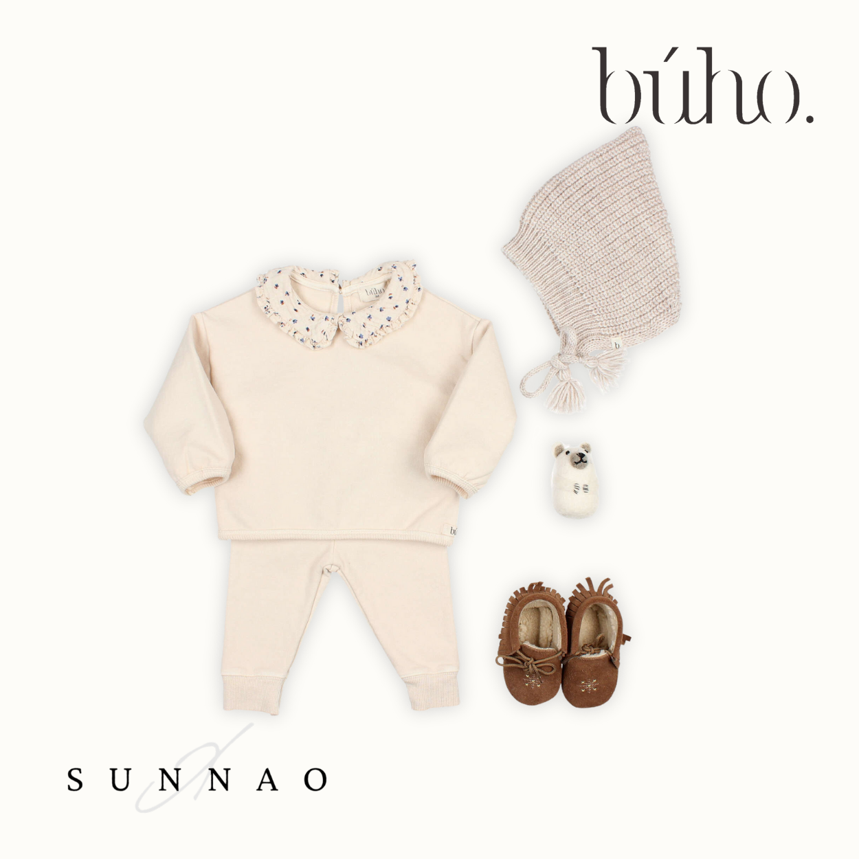 <Buho> BB FALL SWEATSHIRT - IVORY