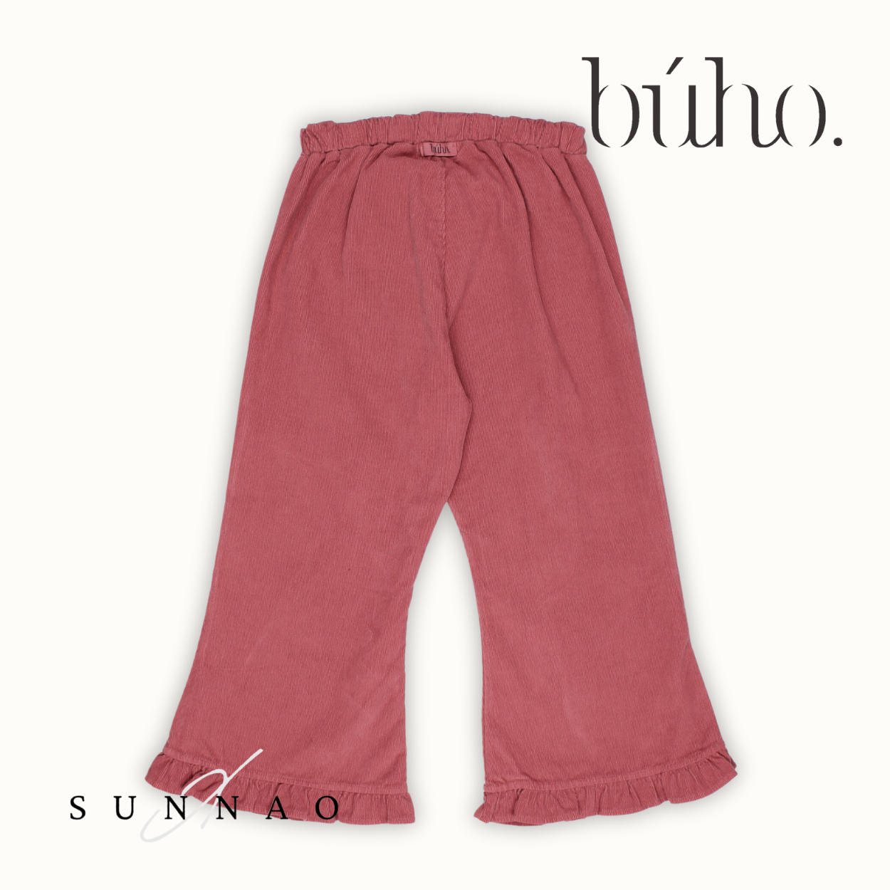 Buho SOFT VELOUR GIRLY PANTS - BLUSH (2-6Y) ★