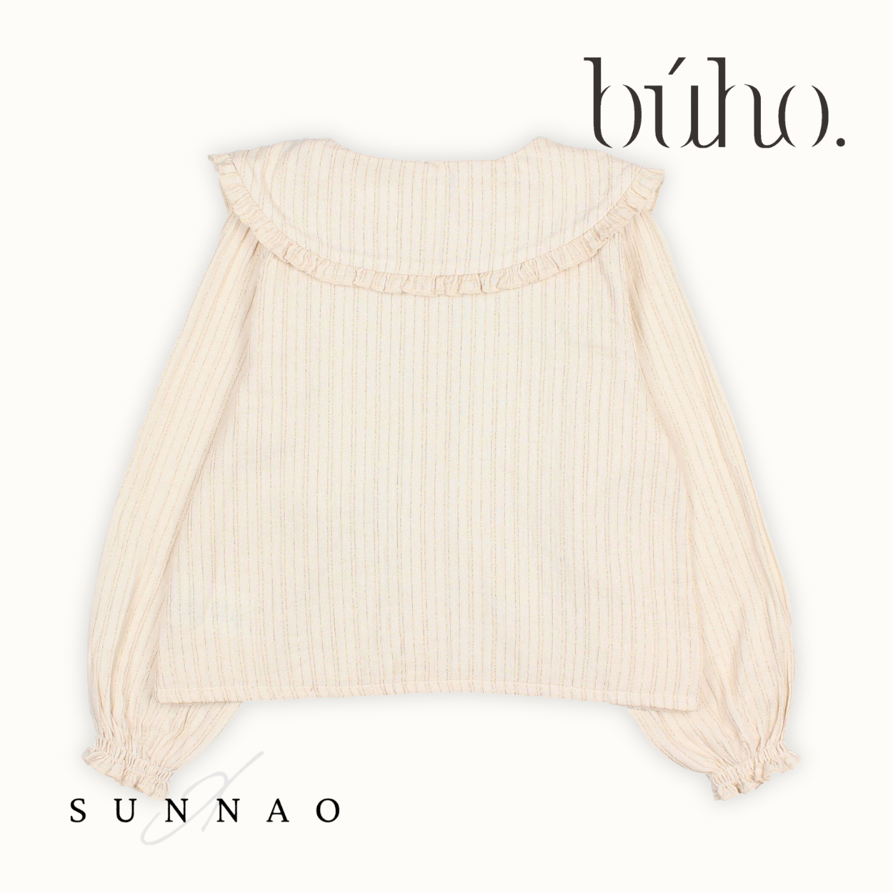 <Buho> LUREX BLOUSE - IVORY