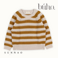 갤러리 뷰어로 이미지로드, <Buho> STRIPES JUMPER - OCRE

