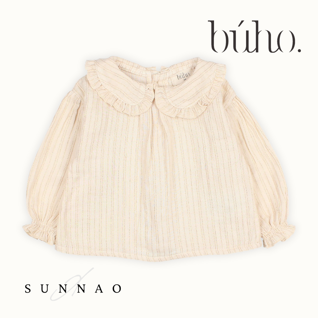 <Buho> BB LUREX BLOUSE - IVORY
