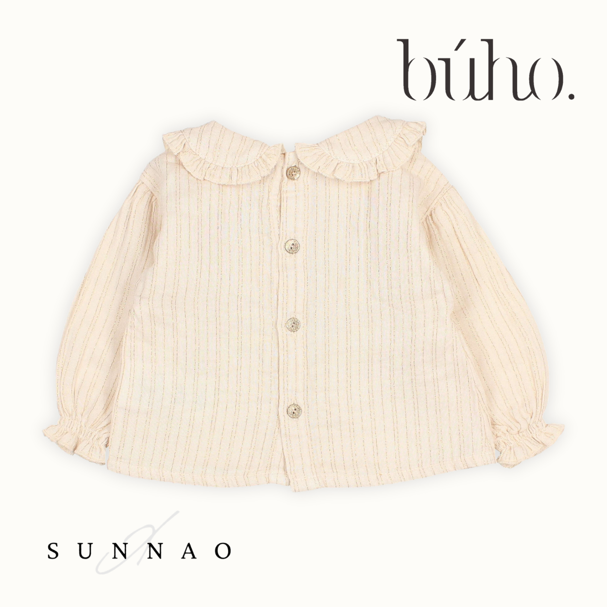 <Buho> BB LUREX BLOUSE - IVORY