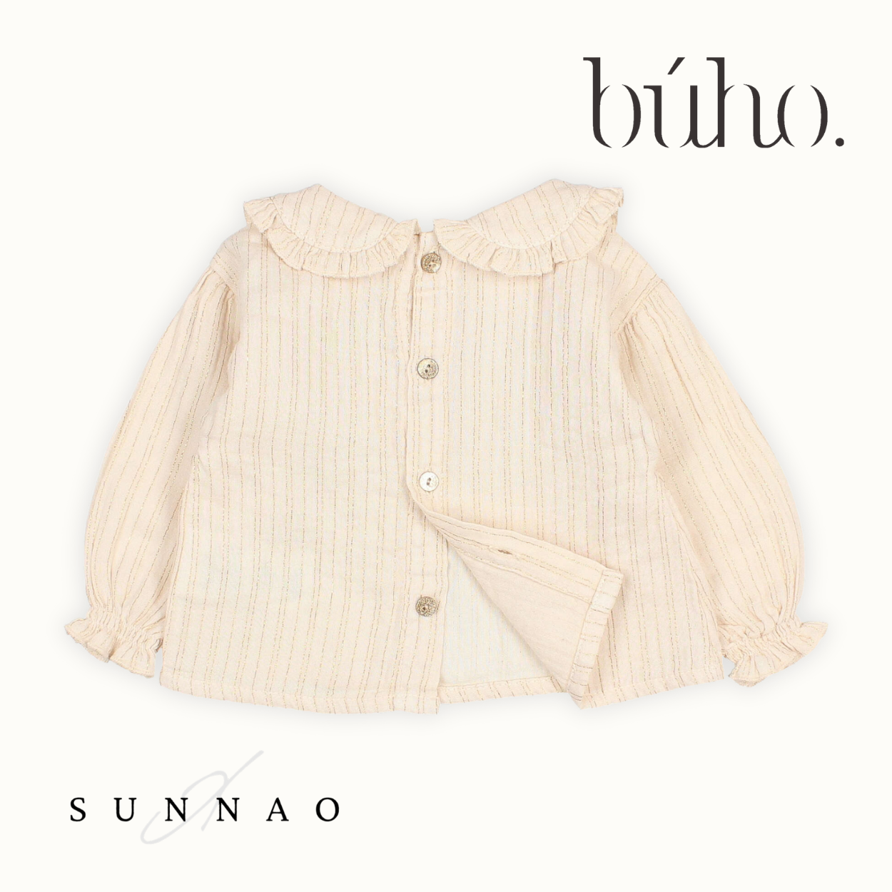 <Buho> BB LUREX BLOUSE - IVORY