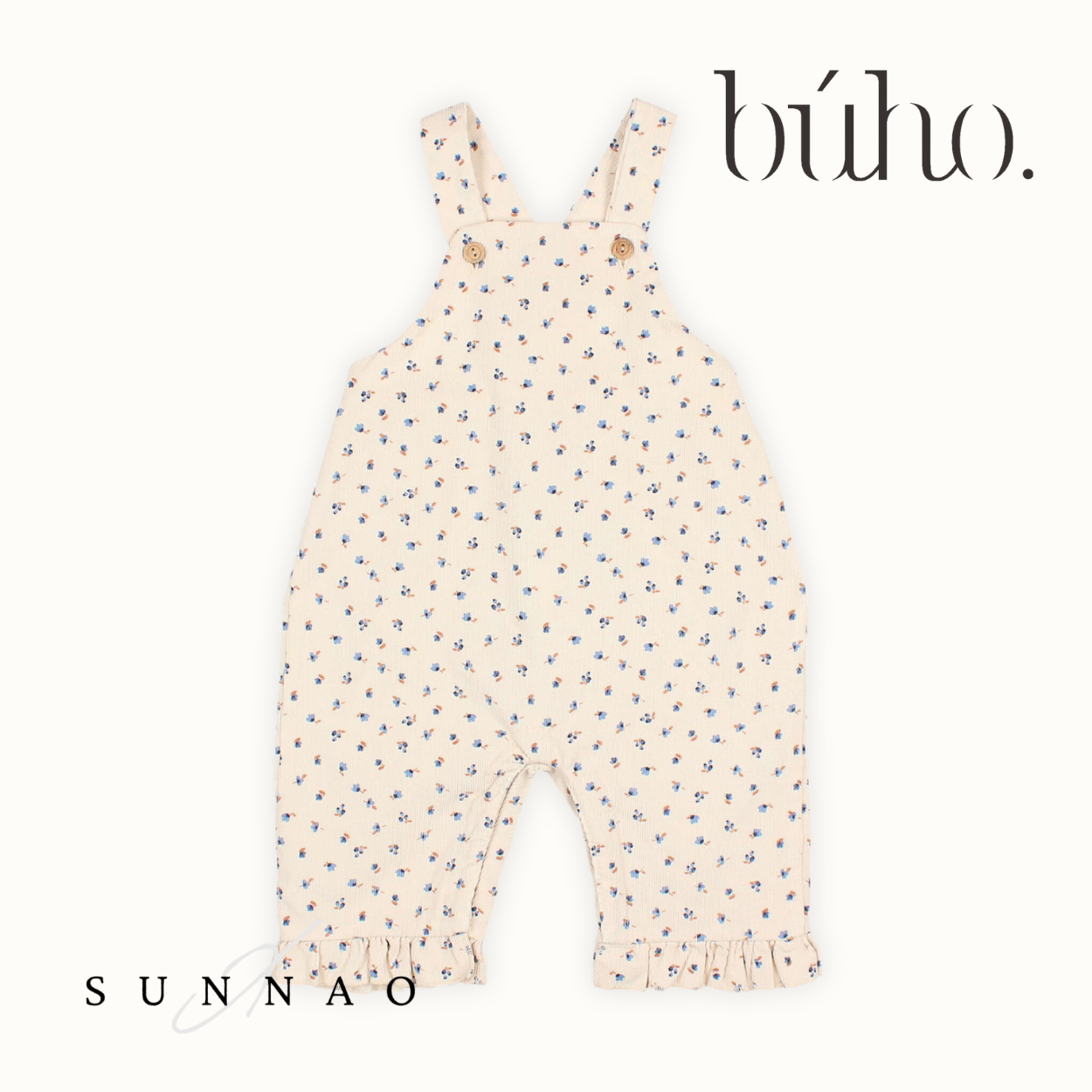 <Buho> BB FALL DUNGAREE - IVORY