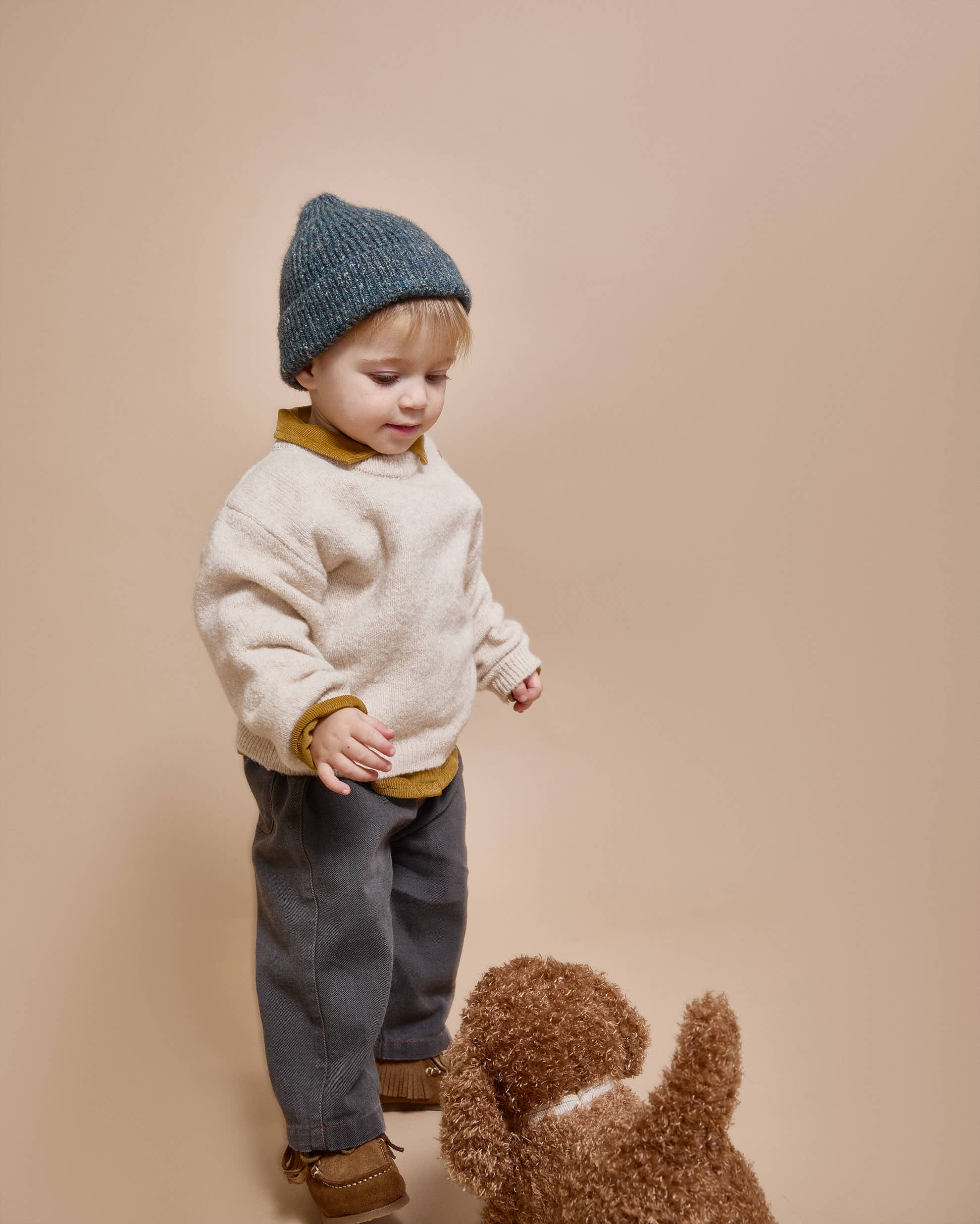 <Buho> DENIM PANTS - GREY DENIM