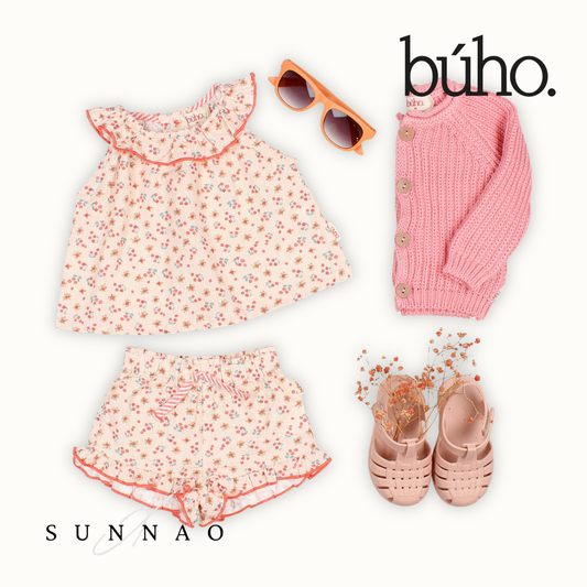 <Buho> BB PICNIC BLOUSE - CORAL