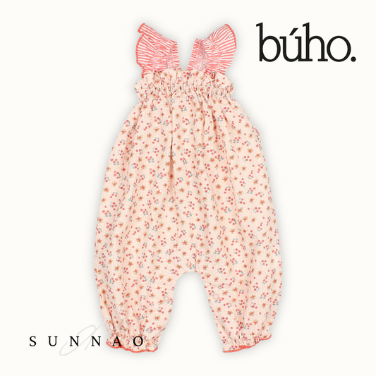 <Buho> BB PICNIC JUMPSUIT - CORAL