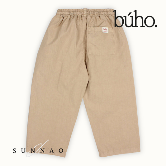 <Buho> POPLIN PANTS - SAFARI　