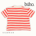 Gallery viewerに画像を読み込む, <Buho> TERRY STRIPES POLO - CORAL　
