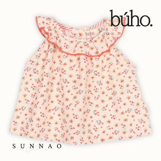 <Buho> BB PICNIC BLOUSE - CORAL