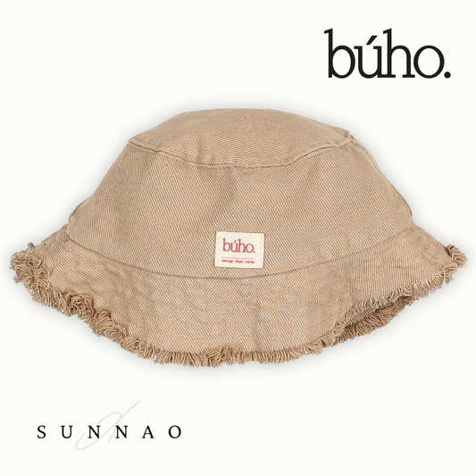 <Buho> DRILL HAT - SAFARI