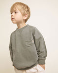 Load image into Gallery viewer, <Buho> POCKET SWEATSHIRT - GRAPHITE
