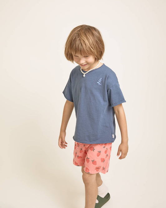 <Buho> STRAWBERRY SWIMSUIT - SOFT CORAL（水着）