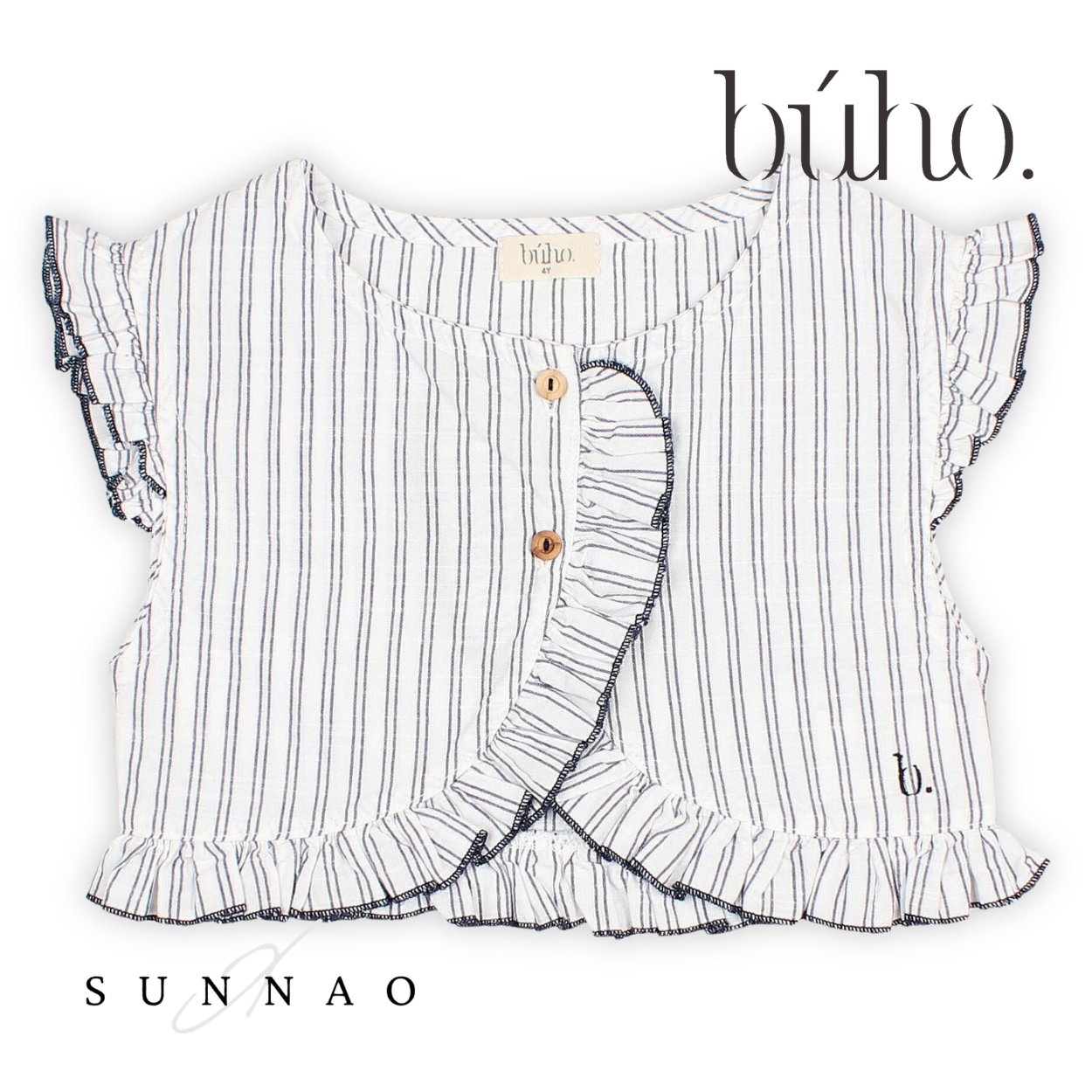 <Buho> STRIPES WAISTCOAT