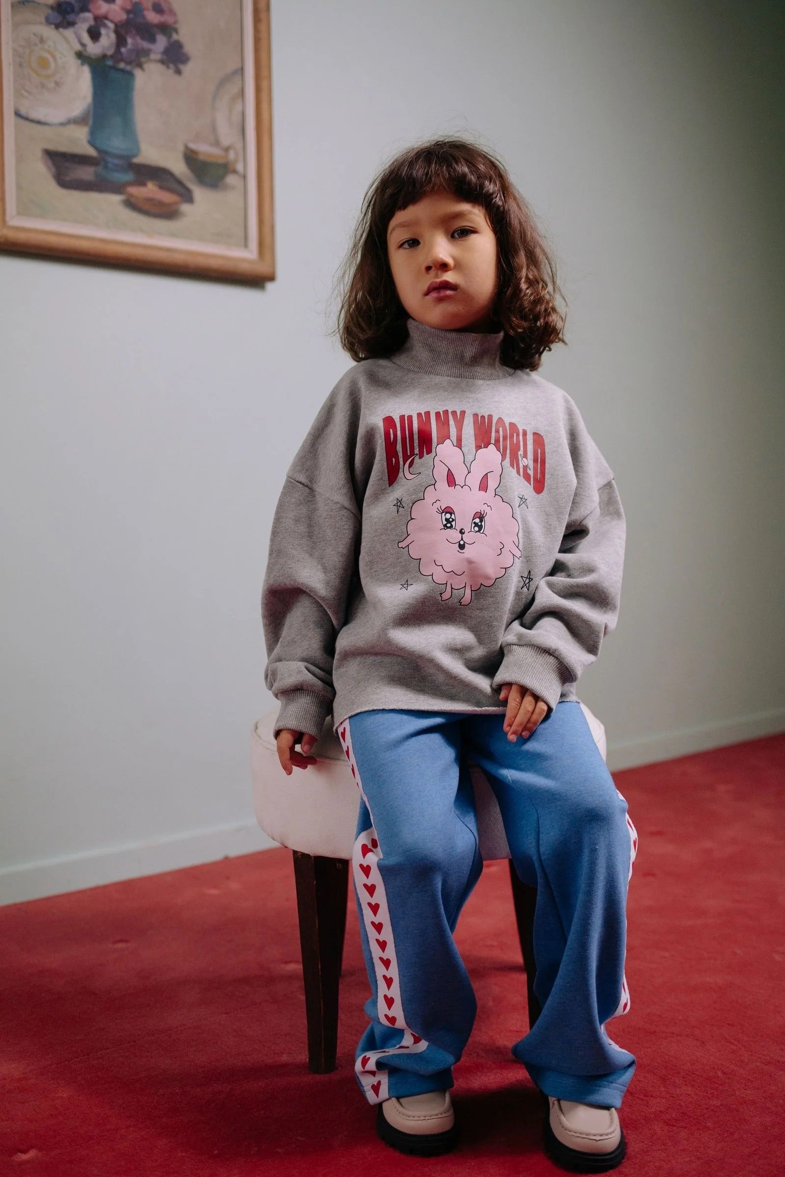 <CALL ME FRANKIE> CMF HEART PANTS