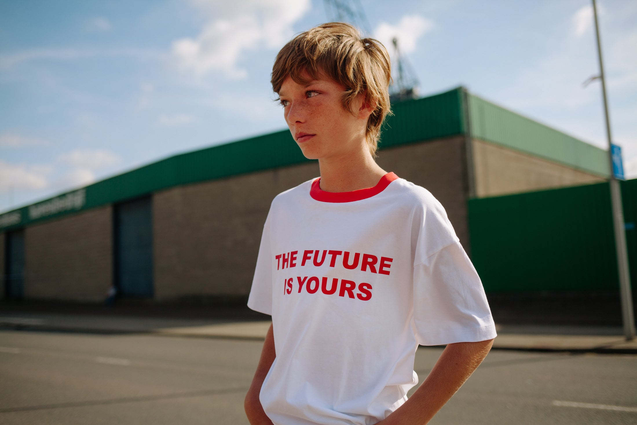 <CALL ME FRANKIE>FUTURE T-SHIRT（1-8Y）