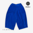 Load image into Gallery viewer, <MABLI> CORD PANTS - ELECTRIC BLUE　
