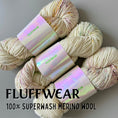 Gallery viewerに画像を読み込む, <FLUFFWEAR>SUPER WASH MERINO WOOL YARN - RAINBOW
