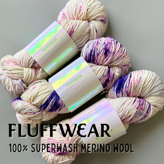 <FLUFFWEAR>SUPER WASH MERINO WOOL YARN - COSMO