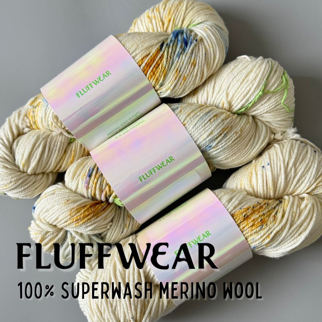 <FLUFFWEAR>SUPER WASH MERINO WOOL YARN - SUMMER