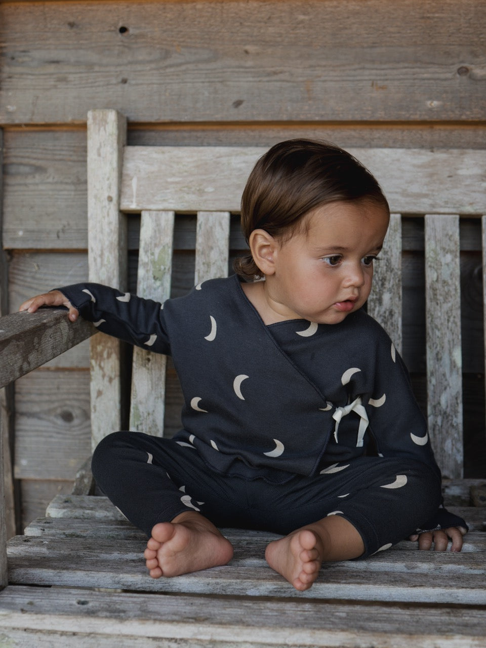 <Organic zoo>Charcoal Midnight Leggings（0M-4Y）-Organic zoo-SUNNAO