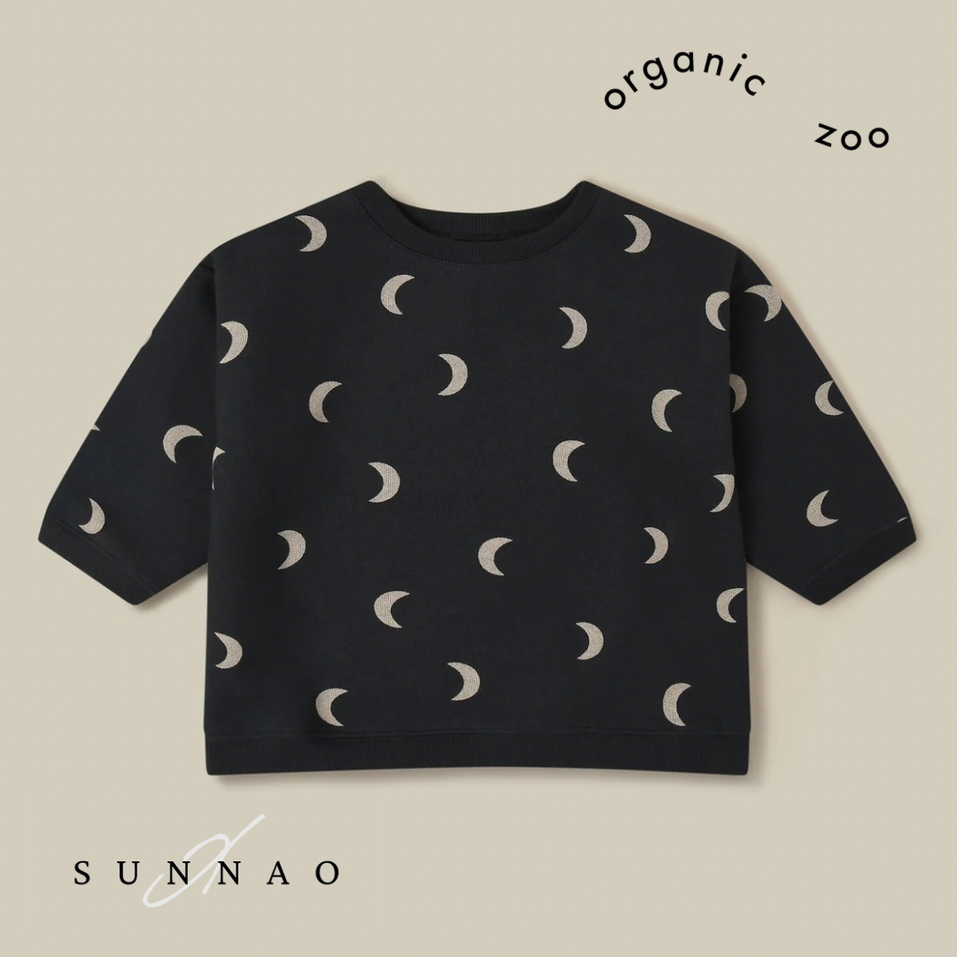 <Organic zoo>Charcoal Midnight Sweatshirt（6M-5Y）-Organic zoo-SUNNAO