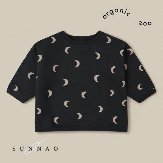 <Organic zoo>Charcoal Midnight Sweatshirt（6M-5Y）-Organic zoo-SUNNAO
