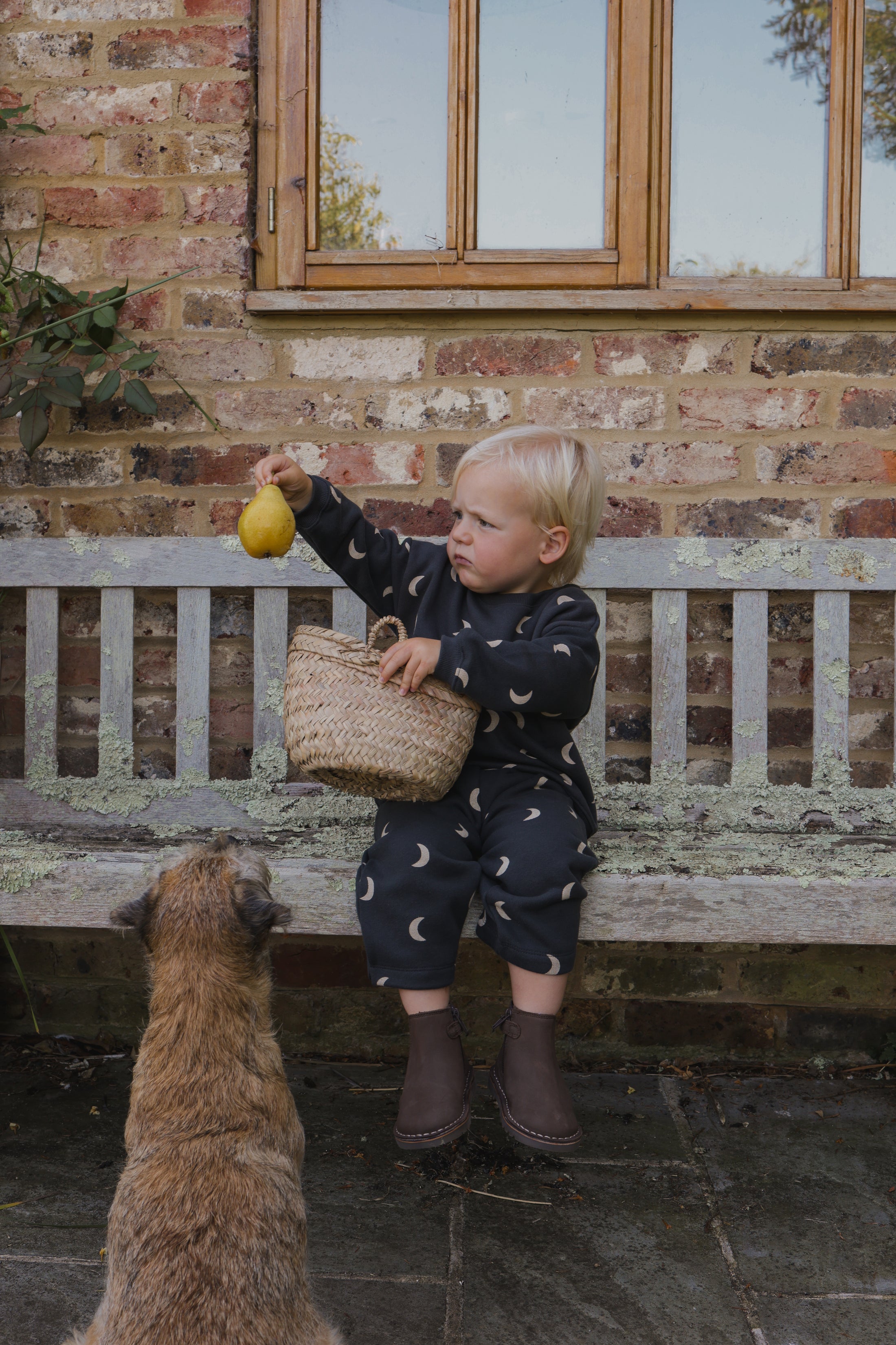 <Organic zoo>Charcoal Midnight Sweatshirt（6M-5Y）-Organic zoo-SUNNAO