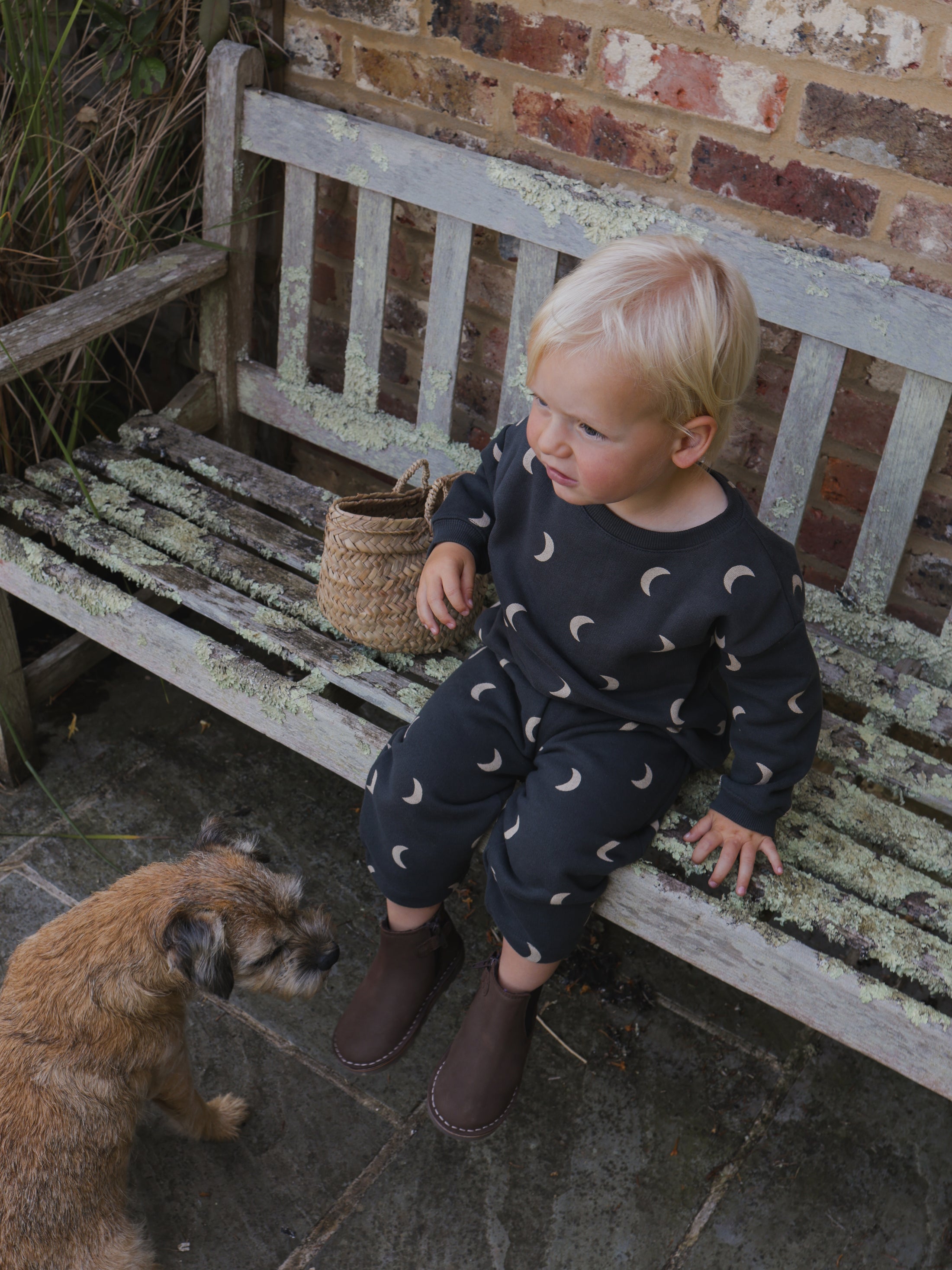 <Organic zoo>Charcoal Midnight Sweatshirt（6M-5Y）-Organic zoo-SUNNAO