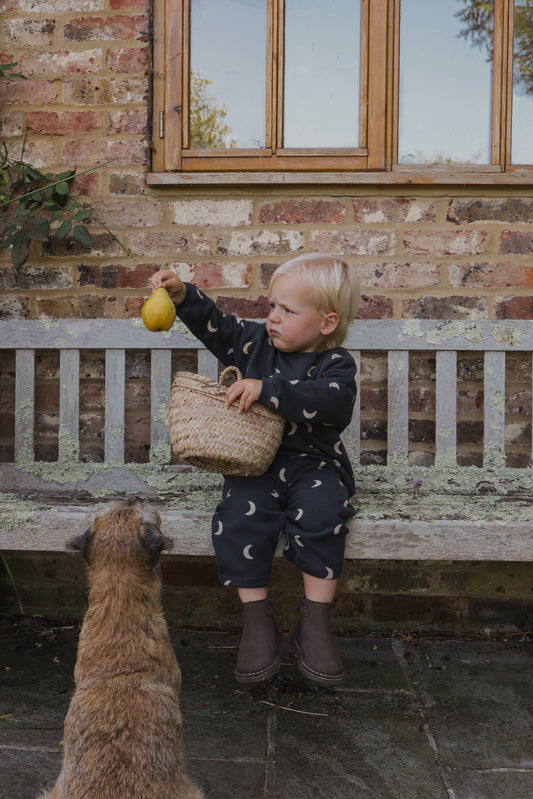 <Organic zoo>Charcoal Midnight Traveller Pants（6M-5Y）-Organic zoo-SUNNAO