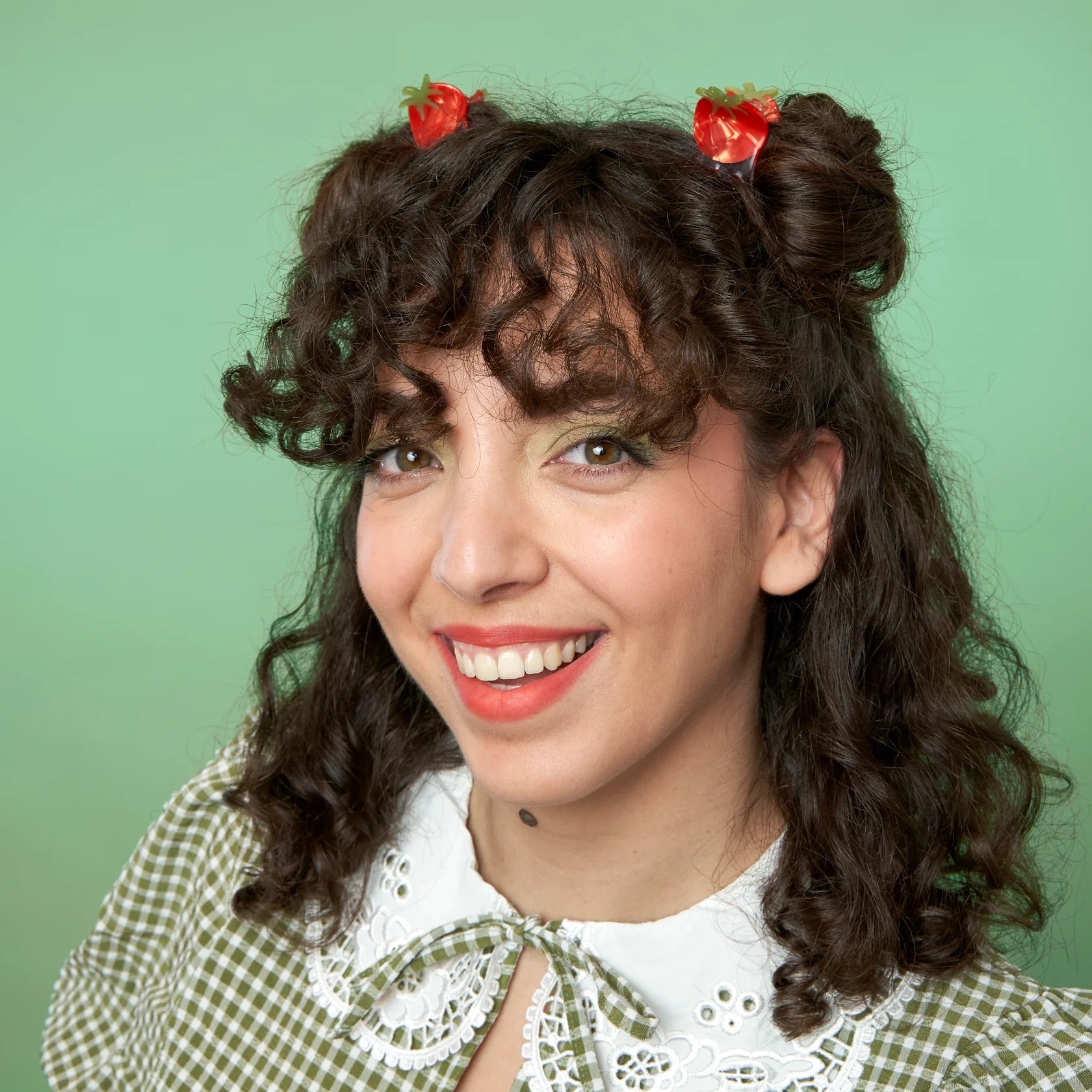 <COUCOU SUZETTE> CHERRY TOMATO MINI HAIR CLAW