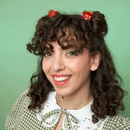 <COUCOU SUZETTE> CHERRY TOMATO MINI HAIR CLAW